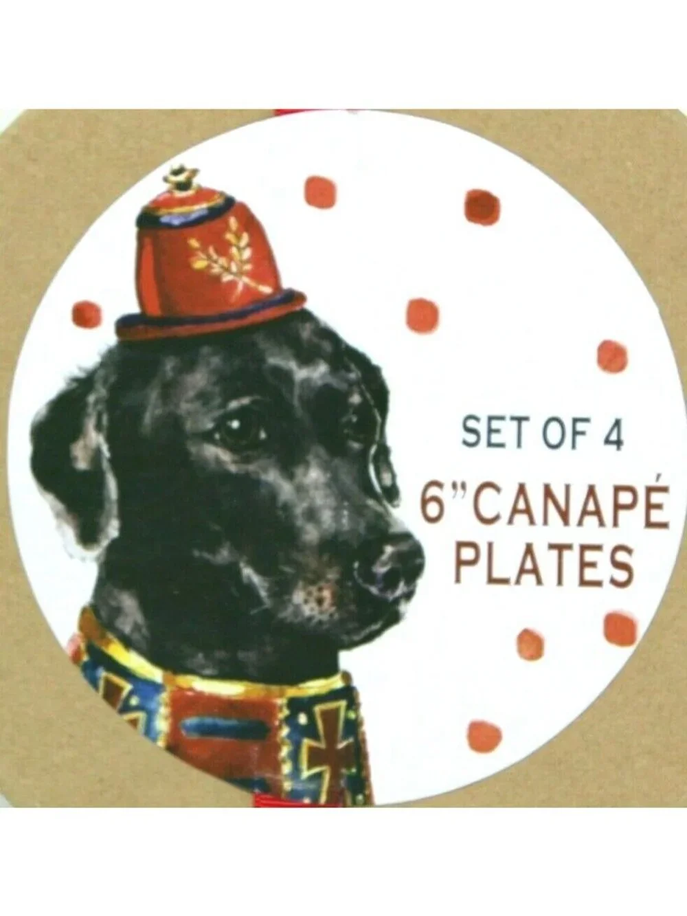 4 Magenta Black Lab Dog 6